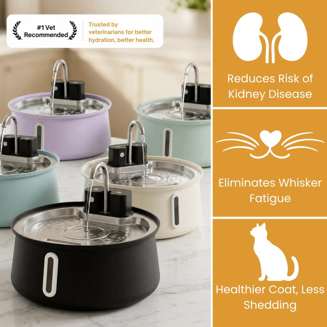 The KittySpout™ - Wireless Fountain 2.0