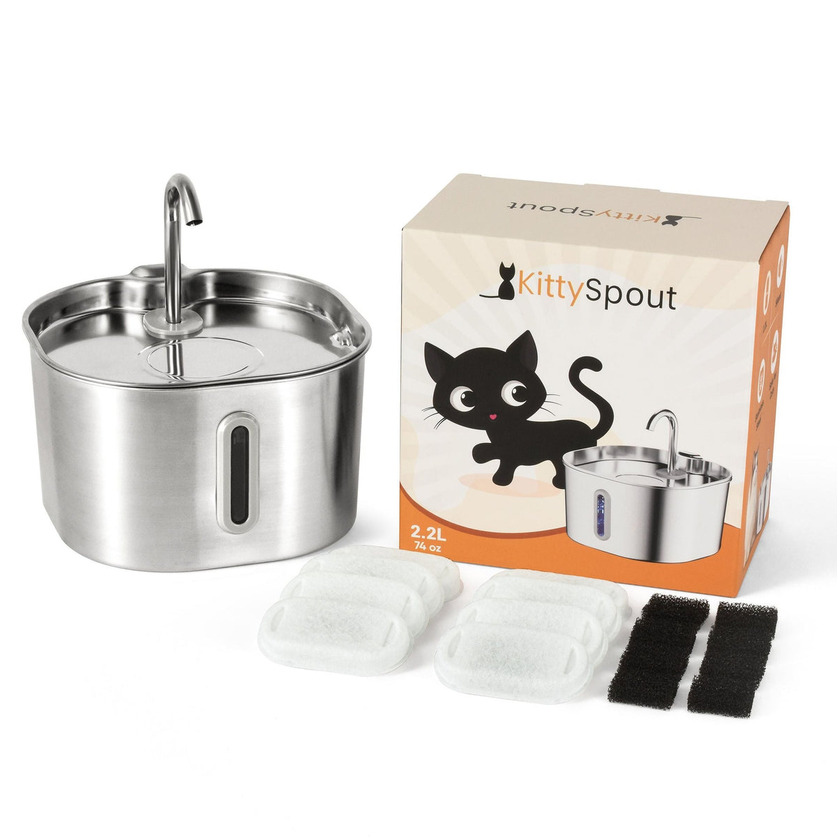 The KittySpout™ - 2.2L VIP Value Bundle